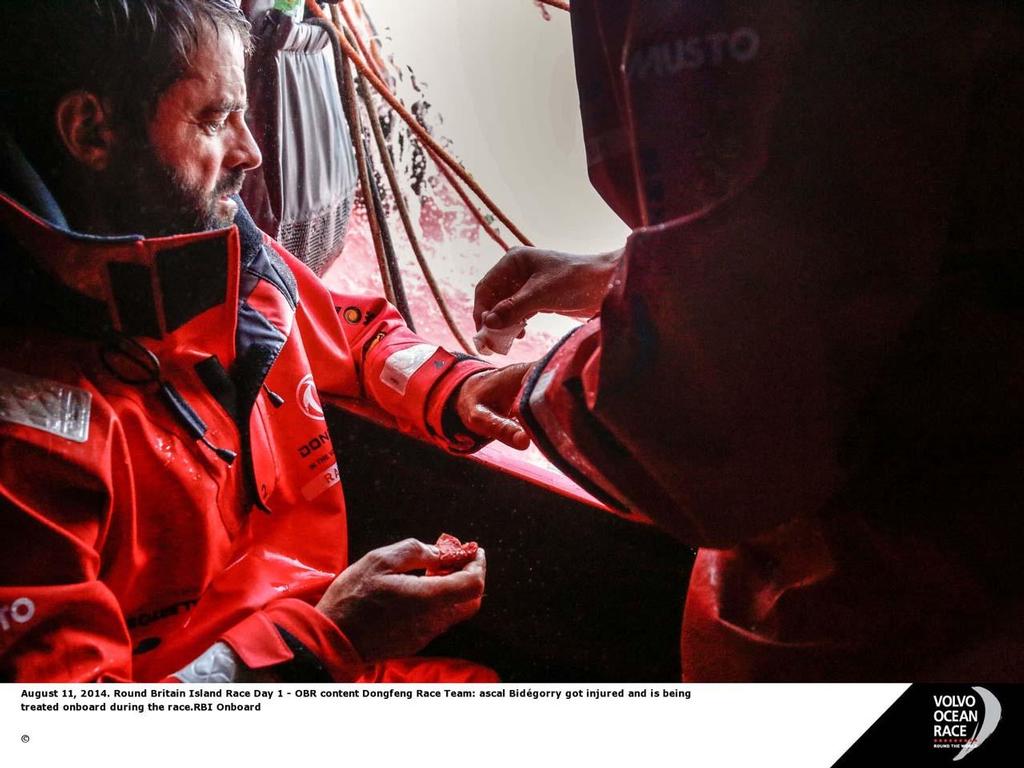 2014 Round Britrain and Ireland Race - Dongfeng Race Team © Yann Riou / Dongfeng Race Team